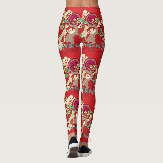 chinese leggings voor nieuwe hondenhonden (Achterkant)