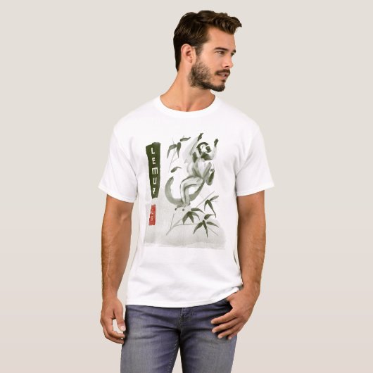Chinese Lemur T-shirt (Voorkant volledig)