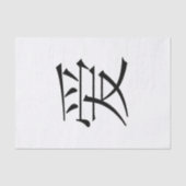 Chinese liefde tissuepapier (Voorkant)