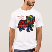 Chinese Lion Dancer T-Shirt (Voorkant)