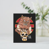 Chinese Lion Guardian - Foo Dog Briefkaart (Staand voorkant)