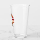 Chinese Lion Guardian - Foo Dog Glas (Links)