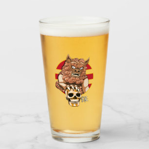 Chinese Lion Guardian - Foo Dog Glas