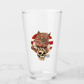 Chinese Lion Guardian - Foo Dog Glas (Voorkant)