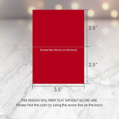 Chinese Longevity Peony Verjaardag Place Card Kaart