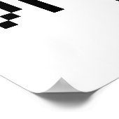 Chinese Loser/Diaosi 屌 Hanzi MEME Poster (Hoek)