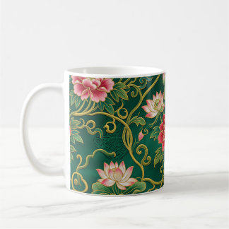 Chinese Lotus Ontwerp Koffiemok