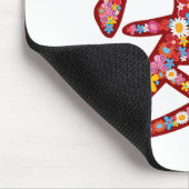 Chinese Love Ai Spring Flowers Kanji Symbol Logo Muismat (Hoek)