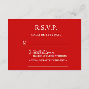 Chinese Love Poem Calligraphy Wedding RSVP Kaartje