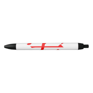 Chinese Love Red Zwarte Inkt Pen