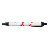 Chinese Love Red Zwarte Inkt Pen (Bodem)