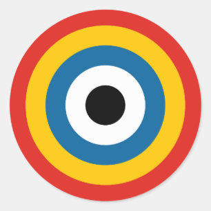 Chinese luchtmacht Roundel 1920-1921 Ronde Sticker