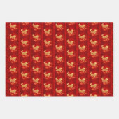 Chinese Lunar New Year Horse 2026 3WpS2 Inpakpapier Vel (Voorkant)