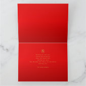 Chinese lunar New Year - Year of the Horse 2026 Kaart (Binnen)