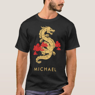 Chinese Maan Nieuwjaar Dragon 2024 gepersonaliseer T-shirt