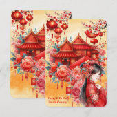 Chinese Maanjaar-Gong Xi Fa Cai-Chinese Cultuur (Voorkant / Achterkant)