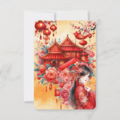 Chinese Maanjaar-Gong Xi Fa Cai-Chinese Cultuur (Achterkant)