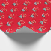 Chinese maffia nieuwjaarscuus boft rood cadeaupapier (Hoek)