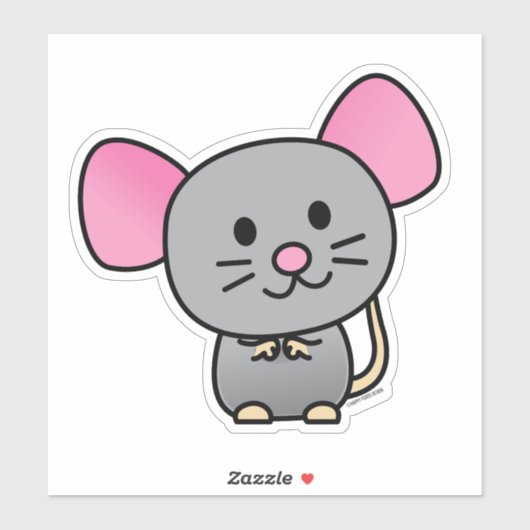 Chinese maffia nieuwjaarscuus boft rood sticker (Vel)