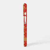 Chinese Majestieke Gouden Draak Patroon iPhone 16 Hoesje (Linkerkant)