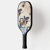 "Chinese Mandarijnse eendenhoubesnoeiing" Pickleball Paddle (Links)