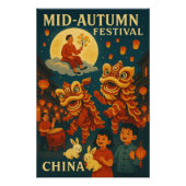 Chinese Mid-Autumn Festival Night 2025 Perfect Poster (Voorkant)