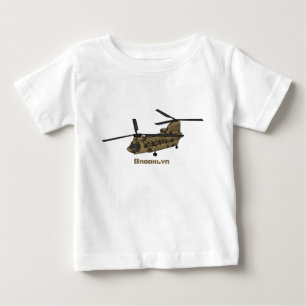 Chinese militaire helikopterillustratie