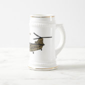 Chinese militaire helikopterillustratie bierpul (Voorkant rechts)