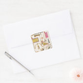Chinese militaire uitrusting, geïllustreerd uit "L Vierkante Sticker (Envelop)