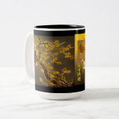 Chinese Mok voor bloesems en bloesems (Voorkant links)