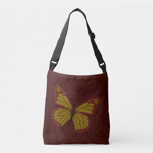 Chinese monarch all-over-print tas (Voorkant)