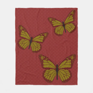 Chinese Monarch Fleece Deken