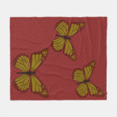 Chinese Monarch Fleece Deken (Voorkant (Horizontaal))