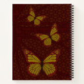 Chinese Monarch Spiraal Notebook Notitieboek (Achterkant)