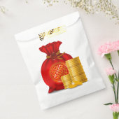 Chinese Money Bag Bedankzakje (Gezegeld)
