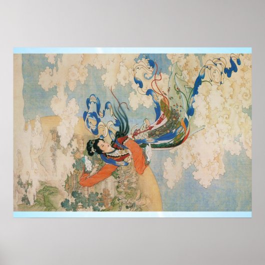 Chinese Moon Goddess Poster (Voorkant)