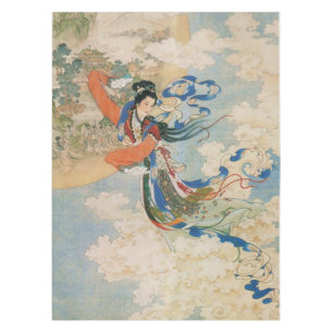 Chinese moon Goddess tafelkleed