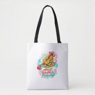 Chinese Munten Lucky Charm Tote Tas Feng Shui Ca