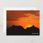 Chinese muur briefkaart (Voorkant / Achterkant)