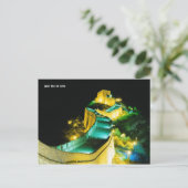 Chinese muur briefkaart (Staand voorkant)