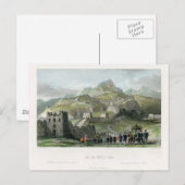 Chinese muur briefkaart (Voorkant / Achterkant)