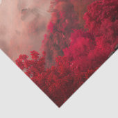 Chinese Muur in het najaar - Schilderachtig rood Tissuepapier (Detail)