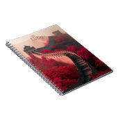 Chinese Muur in het Rode Herfst Notitieboek Reizen (Rechterzijde)