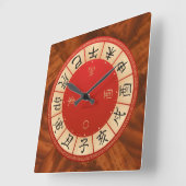 Chinese muur klok (Hoek)