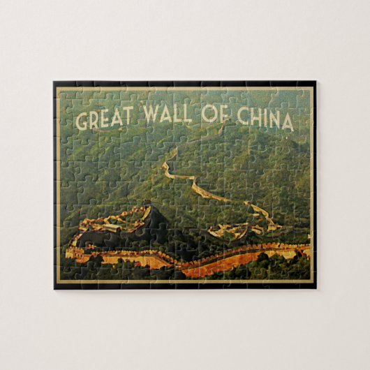 Chinese muur legpuzzel (Horizontaal)