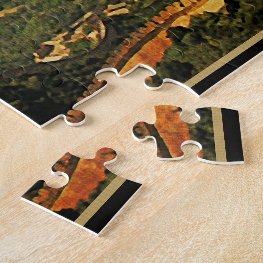 Chinese muur legpuzzel (Zijkant)