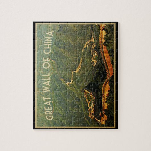 Chinese muur legpuzzel (Verticaal)