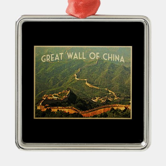 Chinese muur metalen ornament (Voorkant)