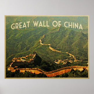 Chinese muur poster