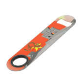 Chinese muur speed flessenopener (Voorkant Gekanteld)